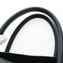 CELINE Luggage Phantom Hand Bag Leather Black Gold Auth fm5451M-8