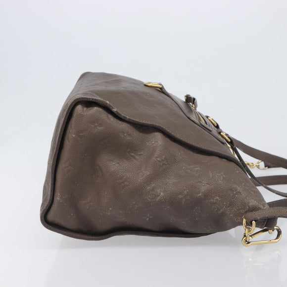LOUIS VUITTON LumineusePM Hand Bag 2way Bag Brown Ombre M93409 LV Auth fm5452