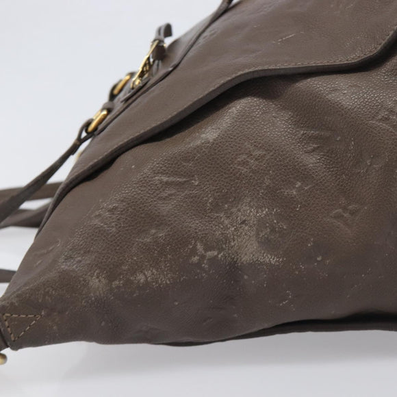 LOUIS VUITTON LumineusePM Hand Bag 2way Bag Brown Ombre M93409 LV Auth fm5452