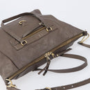 LOUIS VUITTON LumineusePM Hand Bag 2way Bag Brown Ombre M93409 LV Auth fm5452-7