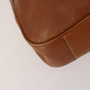 GUCCI Bamboo Shoulder Bag Leather 2way Brown Gold 001 1577 2615 Auth fm5455-13