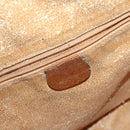GUCCI Bamboo Shoulder Bag Leather 2way Brown Gold 001 1577 2615 Auth fm5455-19
