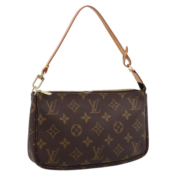 LOUIS VUITTON Monogram Pochette Accessoires Pouch M51980 LV Auth fm5457V