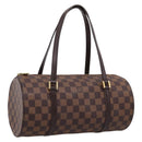 LOUIS VUITTON Damier Ebene Papillon 30 Hand Bag N51303 LV Auth fm5460-1