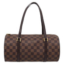 LOUIS VUITTON Damier Ebene Papillon 30 Hand Bag N51303 LV Auth fm5460-13