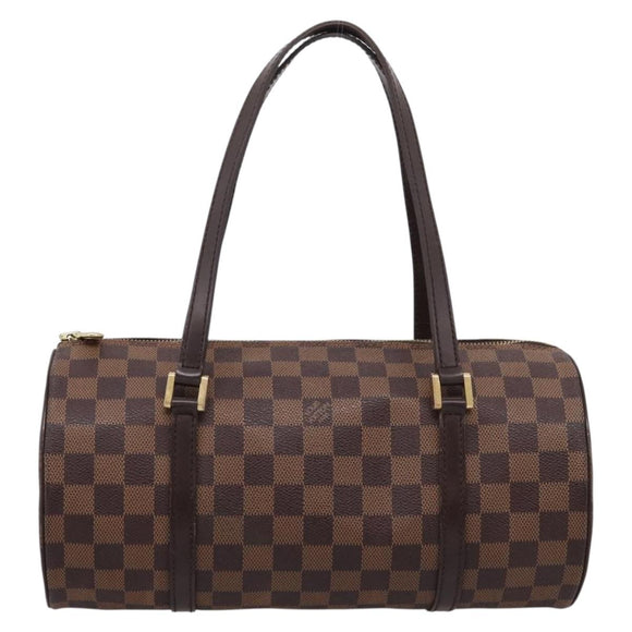 LOUIS VUITTON Damier Ebene Papillon 30 Hand Bag N51303 LV Auth fm5460