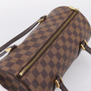 LOUIS VUITTON Damier Ebene Papillon 30 Hand Bag N51303 LV Auth fm5460-6