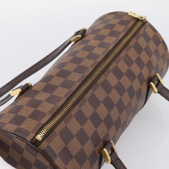 LOUIS VUITTON Damier Ebene Papillon 30 Hand Bag N51303 LV Auth fm5460