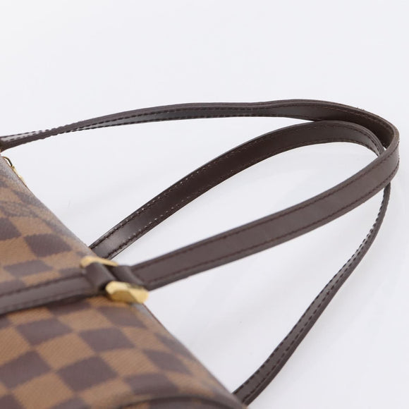 LOUIS VUITTON Damier Ebene Papillon 30 Hand Bag N51303 LV Auth fm5460