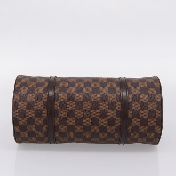 LOUIS VUITTON Damier Ebene Papillon 30 Hand Bag N51303 LV Auth fm5460