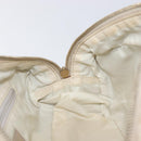 CHANEL New Travel Line Tote Bag Nylon Beige Gold CC Auth fm5462-20