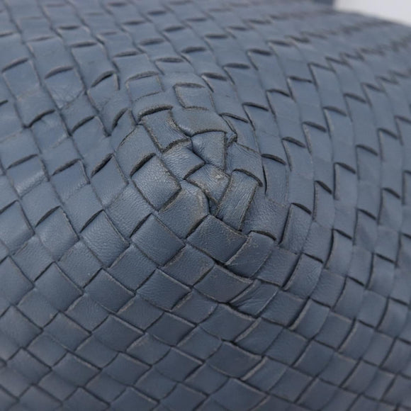 Bottega Veneta INTRECCIATO Tote Bag Leather Blue Auth fm5463