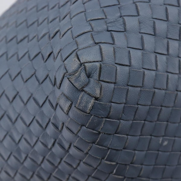 Bottega Veneta INTRECCIATO Tote Bag Leather Blue Auth fm5463