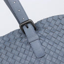 Bottega Veneta INTRECCIATO Tote Bag Leather Blue Auth fm5463-15