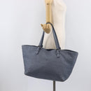Bottega Veneta INTRECCIATO Tote Bag Leather Blue Auth fm5463-24