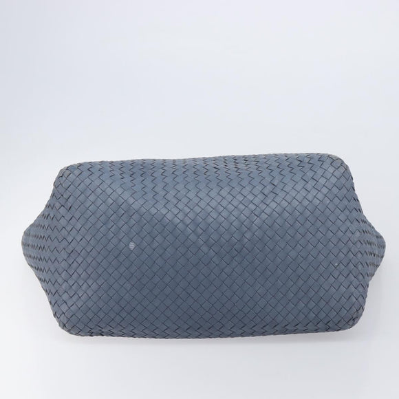 Bottega Veneta INTRECCIATO Tote Bag Leather Blue Auth fm5463