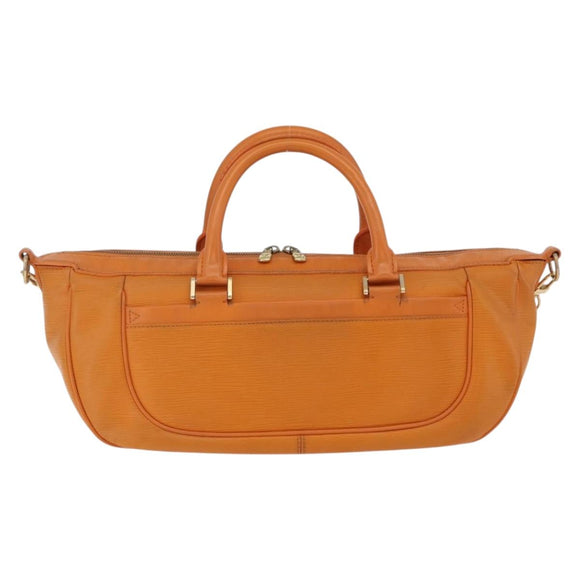 LOUIS VUITTON Epi Danura MM Hand Bag 2way Orange Mandarin M5910H LV Auth fm5466