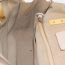 Chloe Hailey Hand Bag Leather 2way Beige Gold 02165665 Auth fm5471A-23