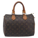 LOUIS VUITTON Monogram Speedy 25 Hand Bag M41528 LV Auth fm5472-13