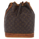 LOUIS VUITTON Monogram Petit Noe Shoulder Bag M42226 LV Auth fm5473-3