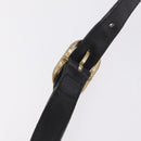 GUCCI GG Canvas Web Sherry Line Shoulder Bag Black Gold 10 2 3840 Auth fm5475-10