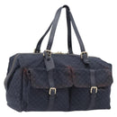 LOUIS VUITTON Monogram Mini Louise Boston Bag TST Blue M42321 LV Auth fm5477-1