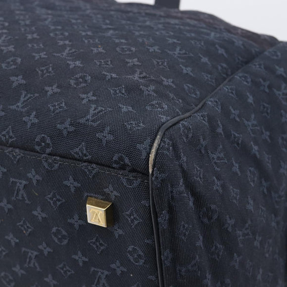LOUIS VUITTON Monogram Mini Louise Boston Bag TST Blue M42321 LV Auth fm5477