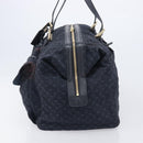 LOUIS VUITTON Monogram Mini Louise Boston Bag TST Blue M42321 LV Auth fm5477-4