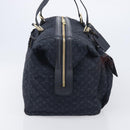 LOUIS VUITTON Monogram Mini Louise Boston Bag TST Blue M42321 LV Auth fm5477-5