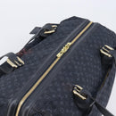 LOUIS VUITTON Monogram Mini Louise Boston Bag TST Blue M42321 LV Auth fm5477-6