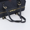 LOUIS VUITTON Monogram Mini Louise Boston Bag TST Blue M42321 LV Auth fm5477-7