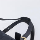 LOUIS VUITTON Monogram Mini Louise Boston Bag TST Blue M42321 LV Auth fm5477-8
