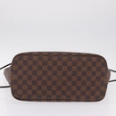LOUIS VUITTON Damier Ebene Neverfull MM Tote Bag N51105 LV Auth fm5481V-13