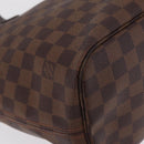 LOUIS VUITTON Damier Ebene Neverfull MM Tote Bag N51105 LV Auth fm5481V-16