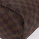 LOUIS VUITTON Damier Ebene Neverfull MM Tote Bag N51105 LV Auth fm5481V-17
