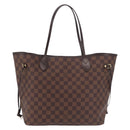 LOUIS VUITTON Damier Ebene Neverfull MM Tote Bag N51105 LV Auth fm5481V-2