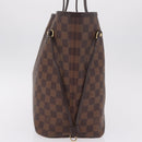 LOUIS VUITTON Damier Ebene Neverfull MM Tote Bag N51105 LV Auth fm5481V-4