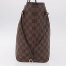 LOUIS VUITTON Damier Ebene Neverfull MM Tote Bag N51105 LV Auth fm5481V-6
