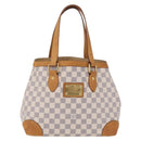 LOUIS VUITTON Damier Azur Hampstead PM Tote Bag N51207 LV Auth fm5483A-2