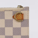 LOUIS VUITTON Damier Azur Neverfull MM Pouch LV Auth fm5484-12