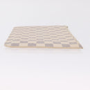 LOUIS VUITTON Damier Azur Neverfull MM Pouch LV Auth fm5484-4