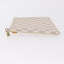 LOUIS VUITTON Damier Azur Neverfull MM Pouch LV Auth fm5484-5