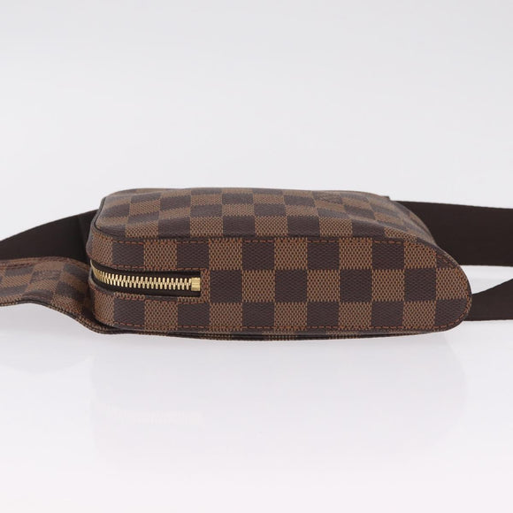LOUIS VUITTON Damier Ebene Geronimos Shoulder Bag N51994 LV Auth fm5485V