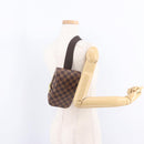 LOUIS VUITTON Damier Ebene Geronimos Shoulder Bag N51994 LV Auth fm5485V-25