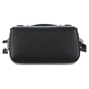 GUCCI Petit GG Shoulder Bag Leather 2way Black Silver 739722 Auth fm5487SM-3