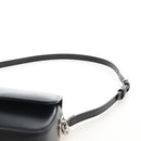 GUCCI Petit GG Shoulder Bag Leather 2way Black Silver 739722 Auth fm5487SM-9