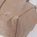 Miu Miu Hand Bag Vitellolux 2way Pink Gold Auth fm5488-14
