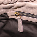 Miu Miu Hand Bag Vitellolux 2way Pink Gold Auth fm5488-26