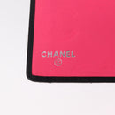 CHANEL Cambon Line Long Wallet Lamb Skin Black CC Auth fm5490-14