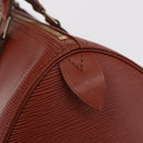 LOUIS VUITTON Epi Speedy 30 Hand Bag Brown M43003 LV Auth fm5492A-15